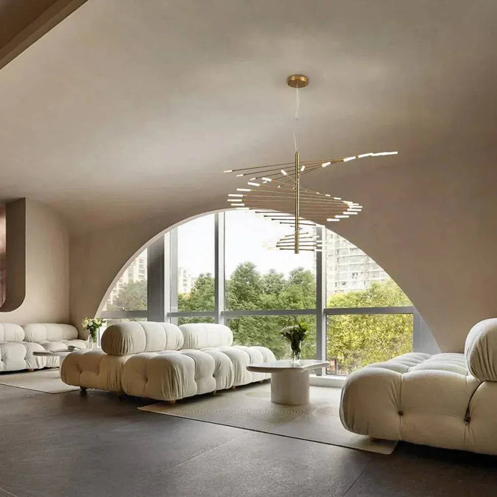 Lustre Noir Fer Moderne Créatif Restaurant - Clowas.fr