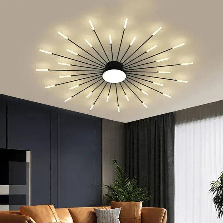 Lustre Simple Maison Moderne Plafonnier Rotation - Clowas.fr