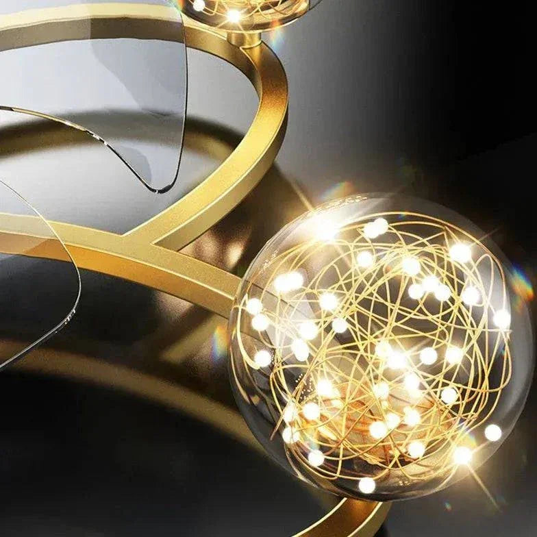 Plafonnier De Chambre A Coucher Led Nordique Léger Luxe - Clowas.fr