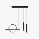 Suspension Led Verticale En Forme D'Anneau - Clowas.fr