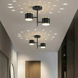 Plafonnier Led Rond Blanc Pour Salon - Clowas.fr