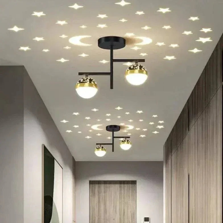 Plafonnier Led Rond Blanc Pour Salon - Clowas.fr