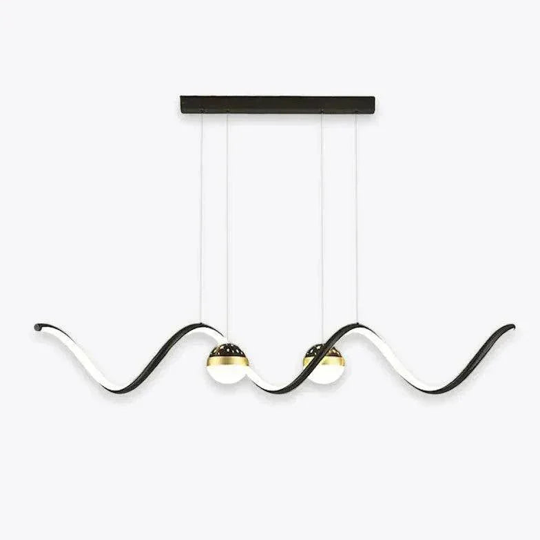 Suspension Moderne En Forme De Vague Pour Restaurant - Clowas.fr