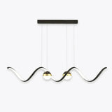 Suspension Moderne En Forme De Vague Pour Restaurant - Clowas.fr