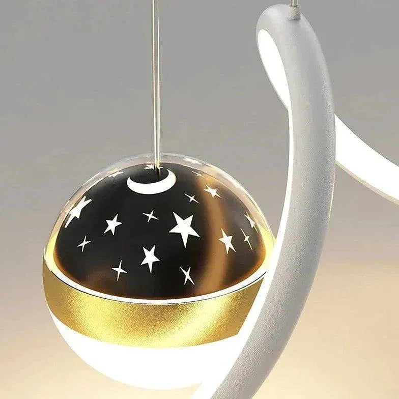 Suspension Moderne En Forme De Vague Pour Restaurant - Clowas.fr