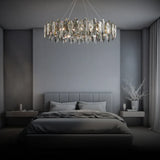 Lustre en cristal de luxe en verre design