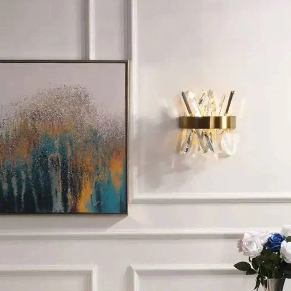 Luminaire Fixé Au Mur Cristal Moderne Minimaliste Nordique - Clowas.fr