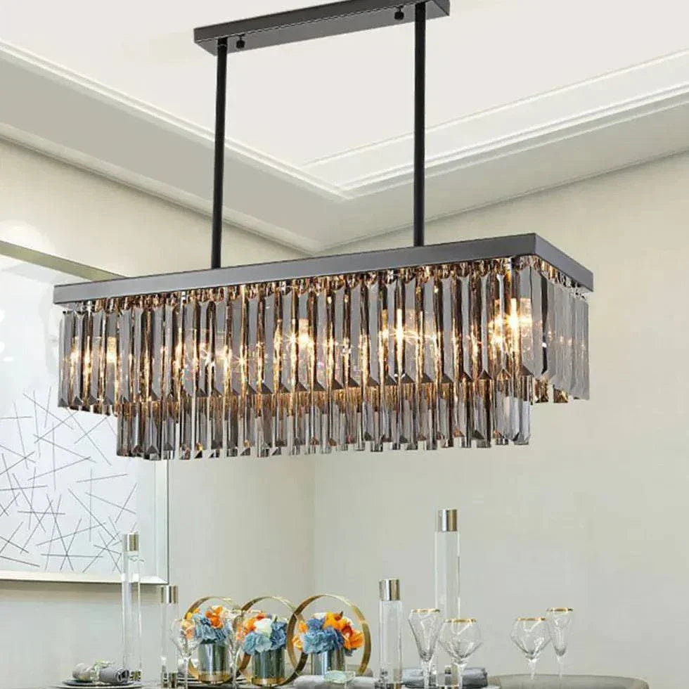 Lustre Pour Ilot Central Nordique Moderne - Clowas.fr