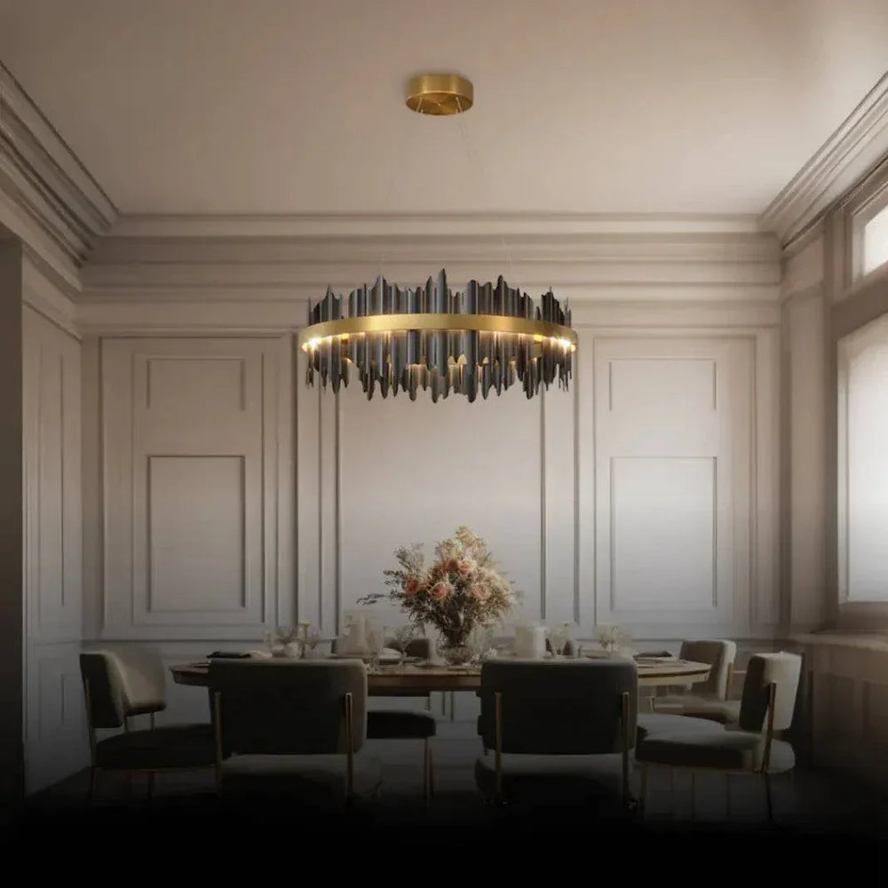 Suspension Led À Bandes Verticales Pour Couloir - Clowas.fr