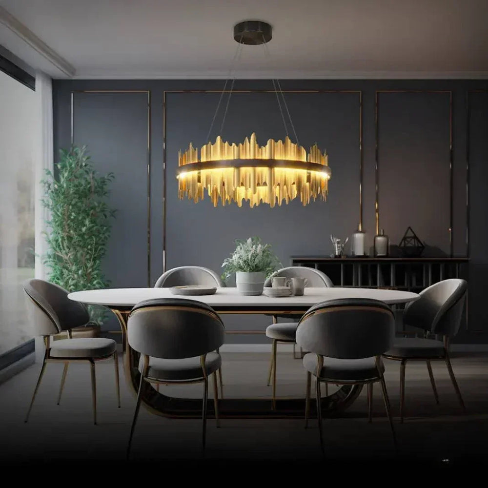 Suspension Led À Bandes Verticales Pour Couloir - Clowas.fr