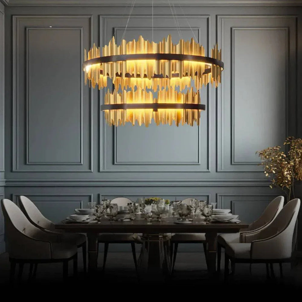 Suspension Led À Bandes Verticales Pour Couloir - Clowas.fr