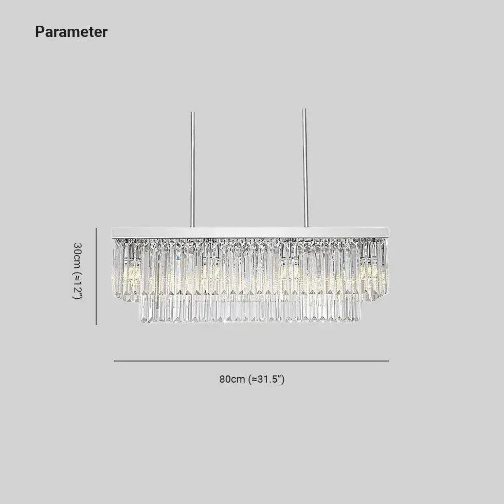 Suspension Décorative Plafond En Cristal Moderne - Clowas.fr