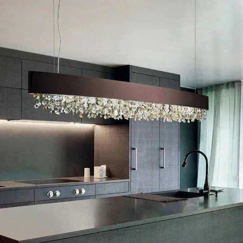 Suspension Pétale Rotin Design Moderne Luxueux - Clowas.fr