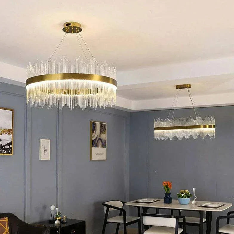 Lampe Verre Soufflé Design Moderne Élégant - Clowas.fr