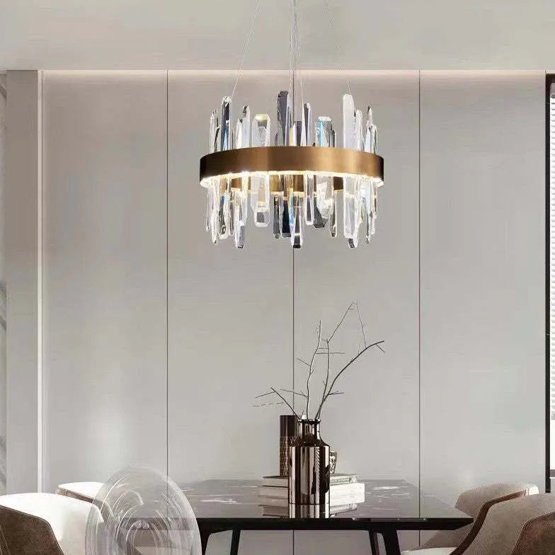 Barre de cristal LED PENDANT MODERNE