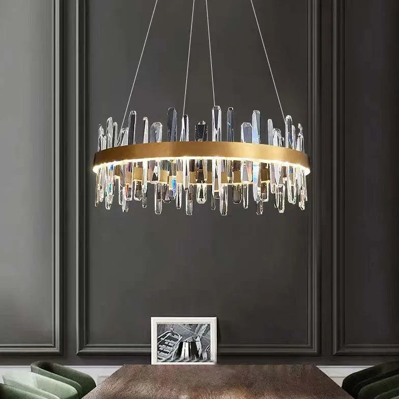 Crystal Bar LED Modern Pendant Light