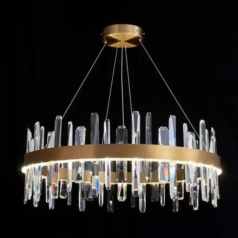 Crystal Bar LED Modern Pendant Light