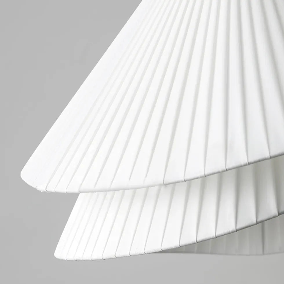 Folded Fabric Minimalist Pendant Light