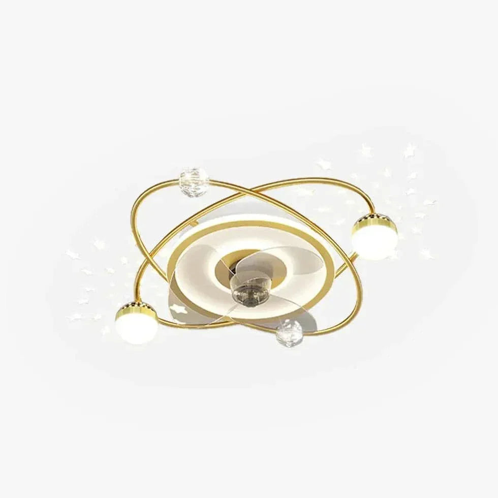 Lampe De Ventilateur De Plafond Led Pour Chambre D'Enfant Moderne - Clowas.fr