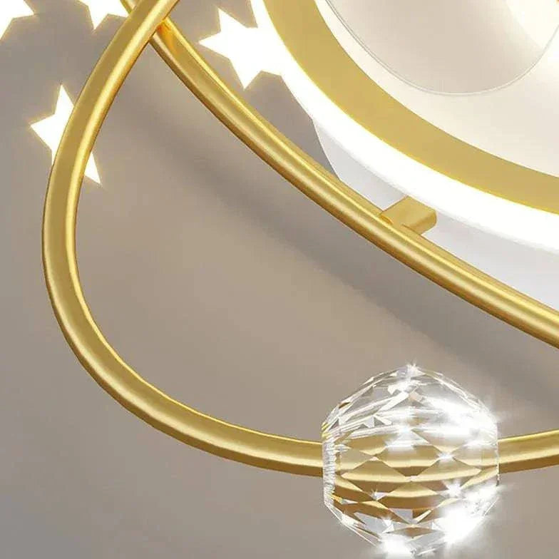 Lampe De Ventilateur De Plafond Led Pour Chambre D'Enfant Moderne - Clowas.fr