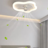 Versatility Bedroom White Ceiling Fan With Light