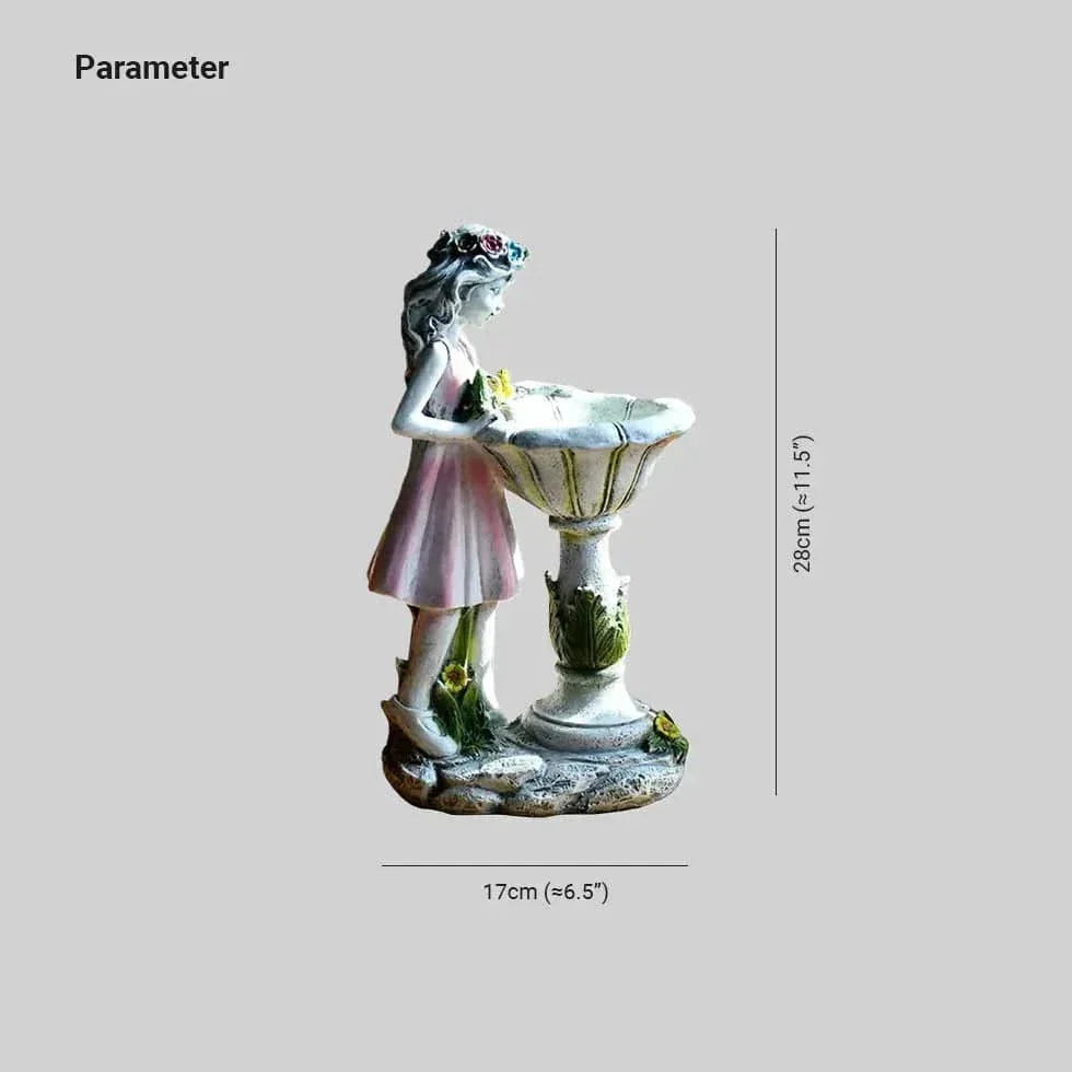 Lumière Extérieure De Jardin De Fille De Fée Rose - Clowas.fr