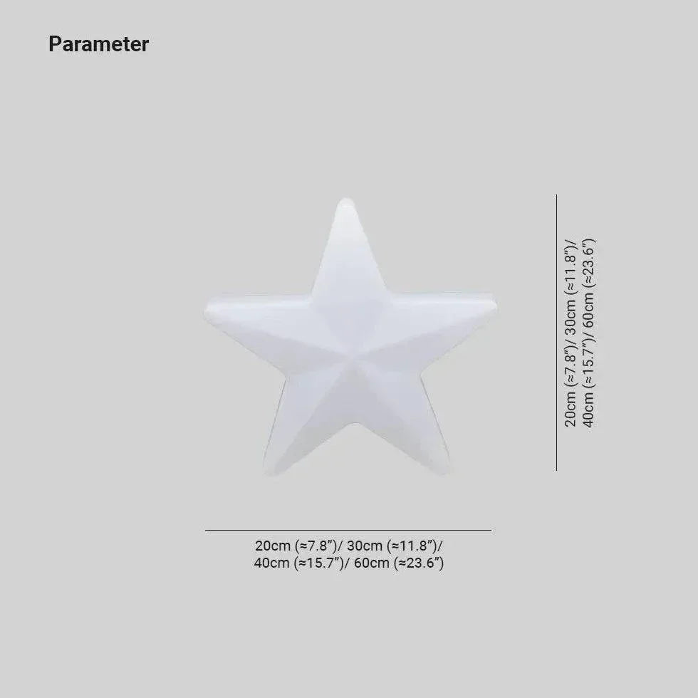 Lampe Solaire Décoration D'Extérieur Étoile Créative - Clowas.fr