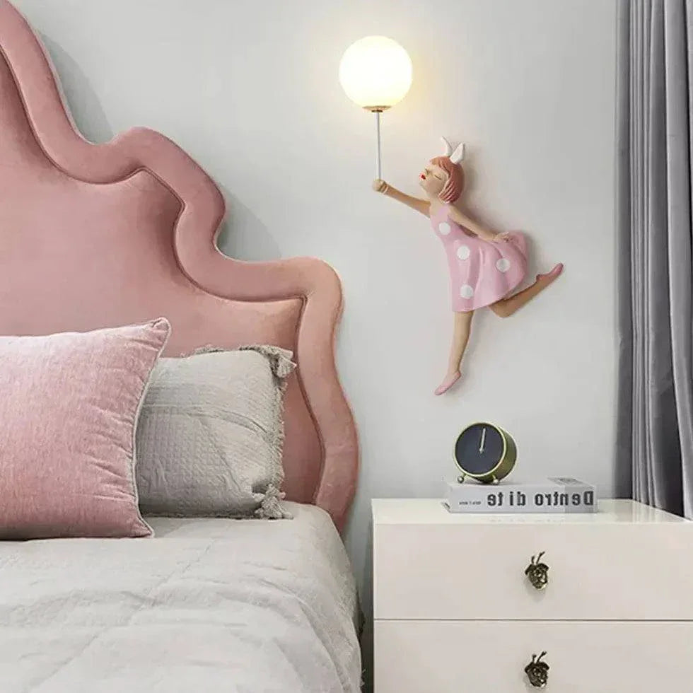 Lampe Decorative Murale Créative Chambre Enfant Nordique Simple - Clowas.fr