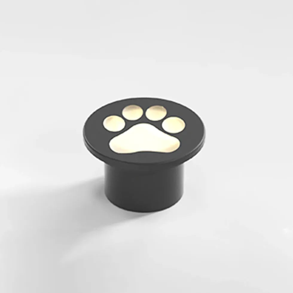 Lampe d'extérieur au sol en forme de patte de chat