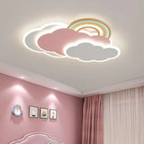 Rainbow Cloud Bedroom LED Flush Ceiling Lights