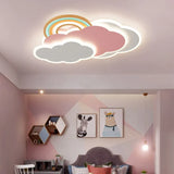 Rainbow Cloud Bedroom LED Flush Ceiling Lights