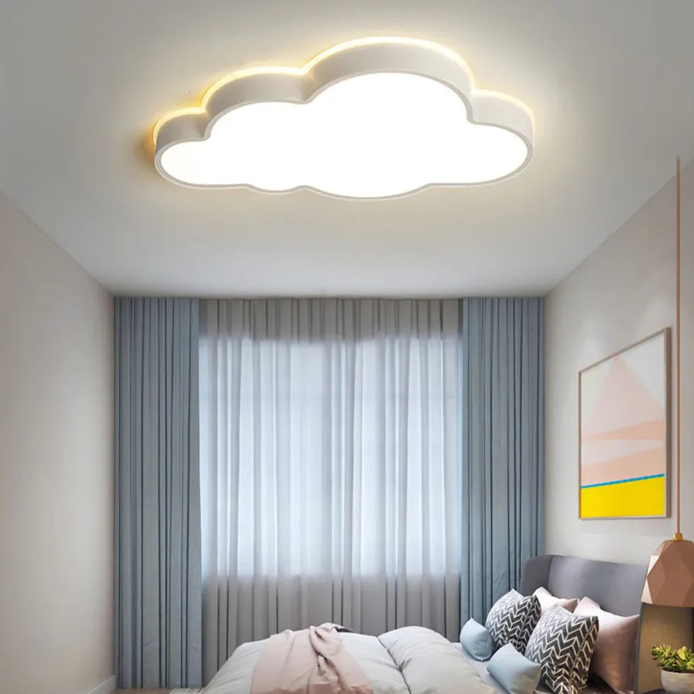 Plafonnier industriel suspension créatif nuage chambre enfant