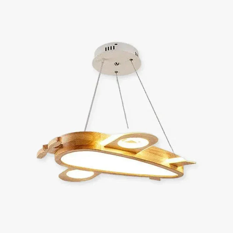 Lustre En Bois Suspendu Pour Chambre D'Avion - Clowas.fr