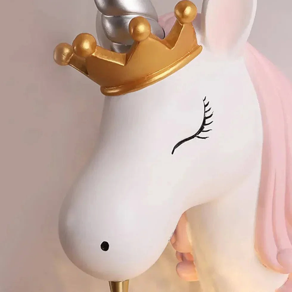 Luminaire Appliques Murales Chambre Enfant Licorne Créative Nordique - Clowas.fr