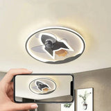 Luminaire Ventilateur De Plafond Moderne Chambre Enfant - Clowas.fr