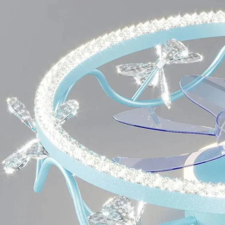 Plafonnier Ventilateur Led Pour Chambre À Coucher Nordique - Clowas.fr