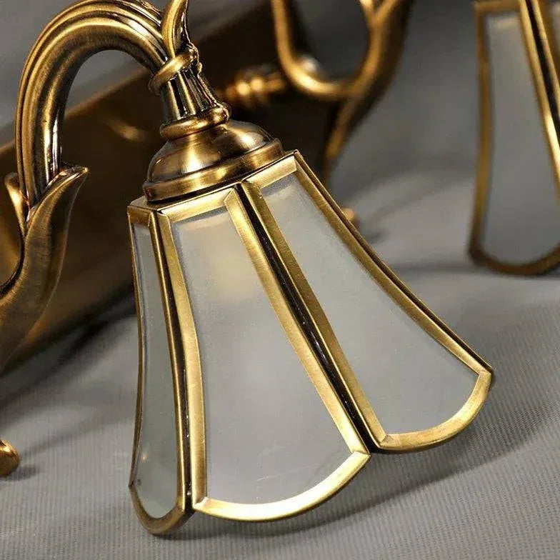 Luminaire Murale Salle De Bain Miroir En Cuivre - Clowas.fr