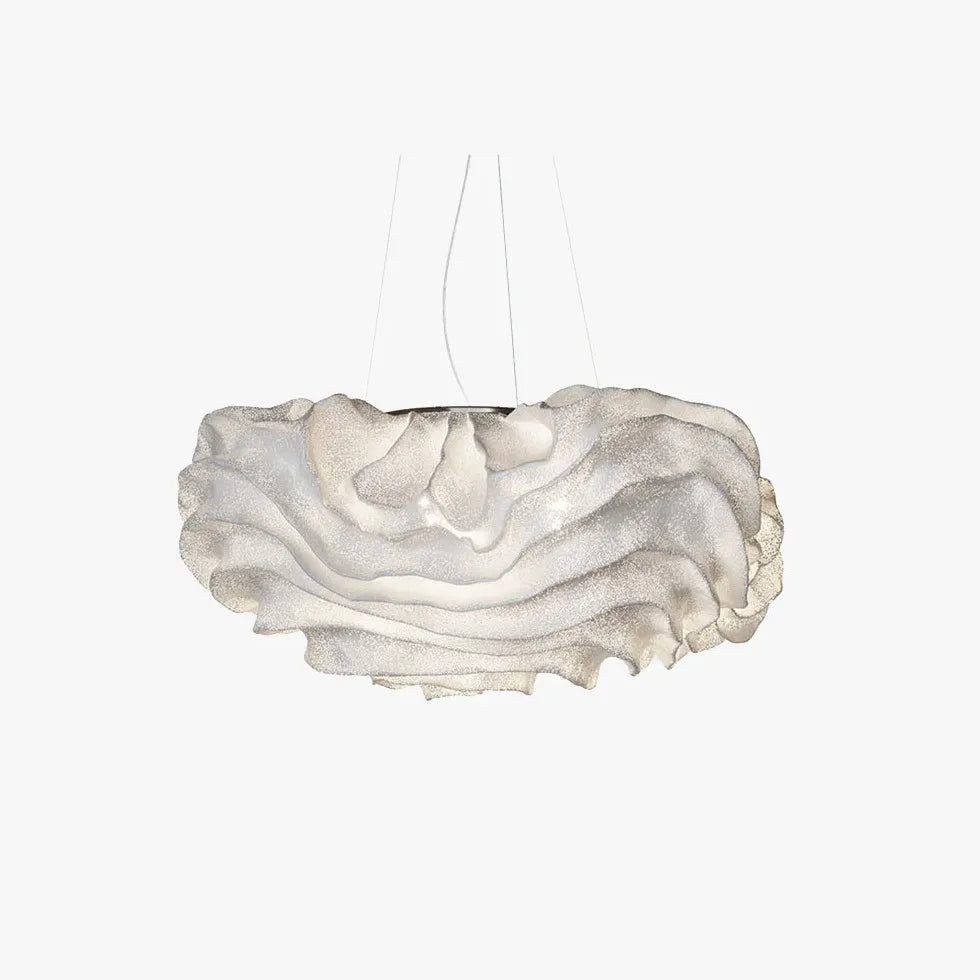 Lustre design blanc moderne et créatif