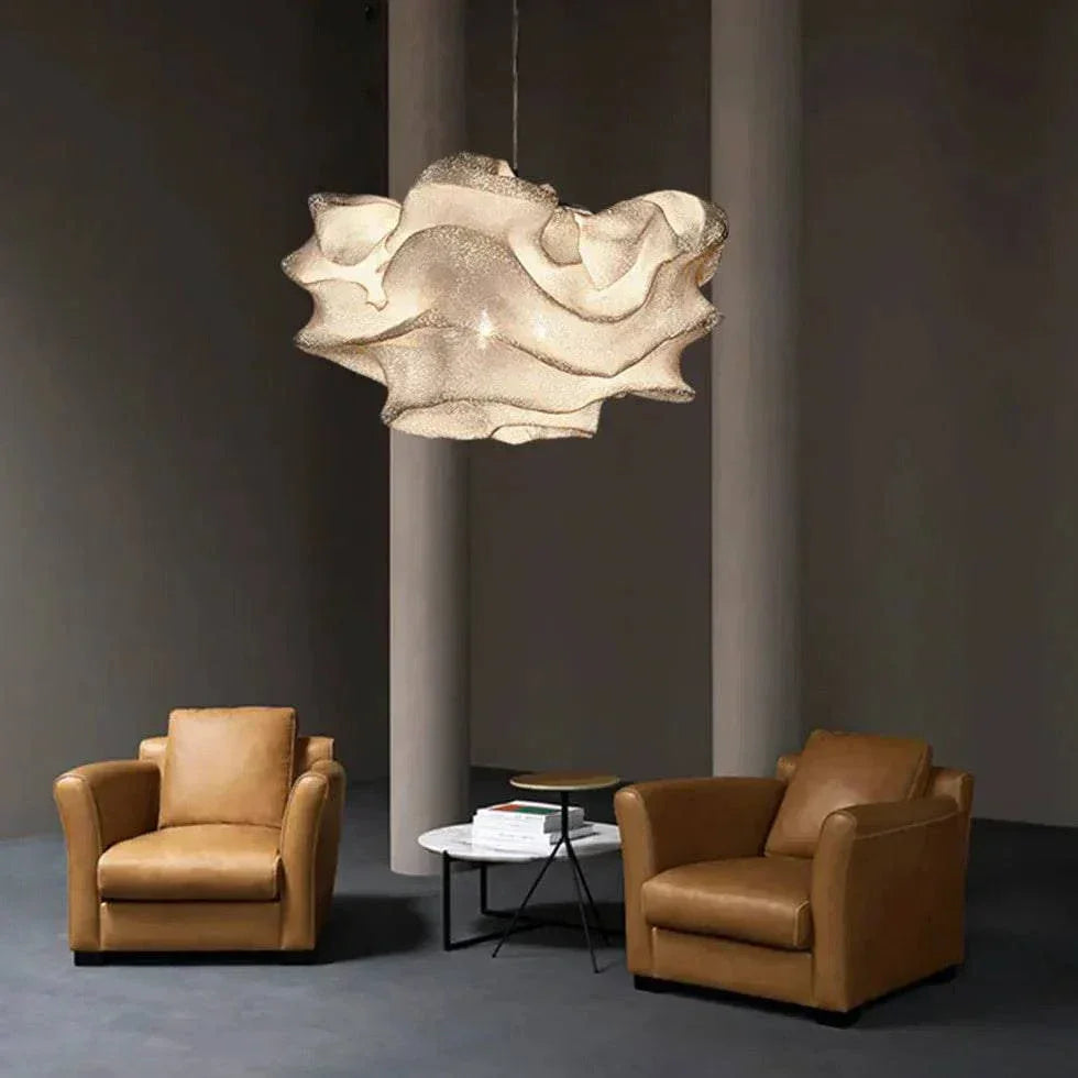 Lustre Design Blanc Moderne Et Créatif - Clowas.fr