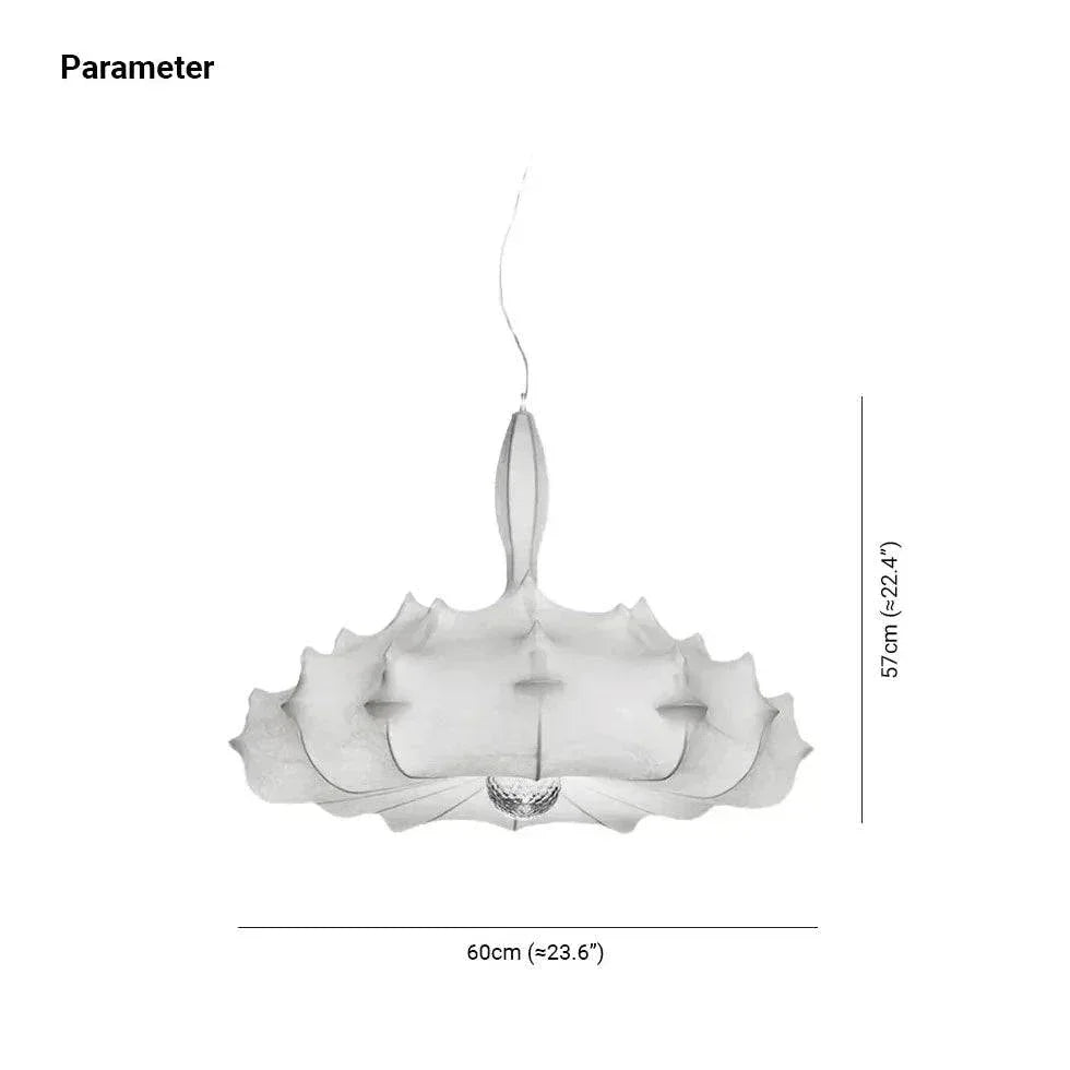 Lustre Moderne Minimaliste En Forme De Nuage De Papier Japonais - Clowas.fr