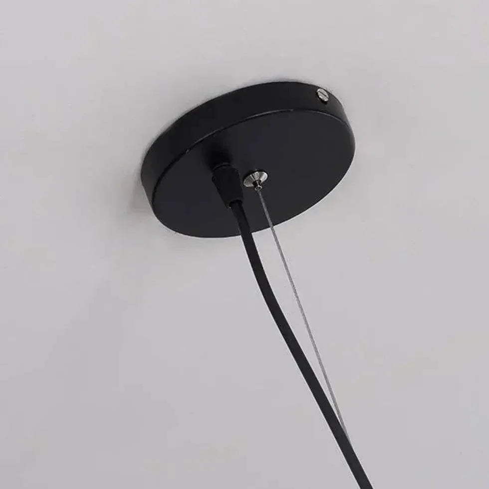 Lustre D'Art Nordique Minimaliste Boule Japonaise - Clowas.fr