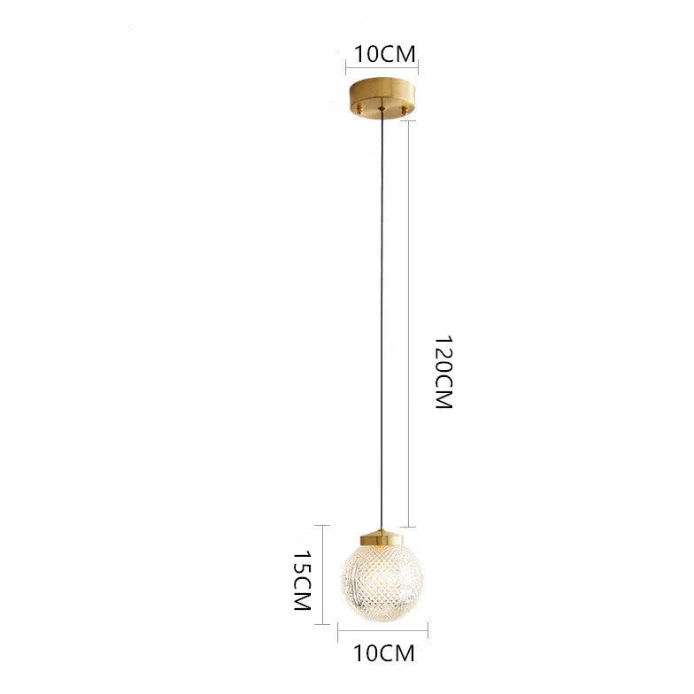 Suspension pour verre élégant moderne h?tel