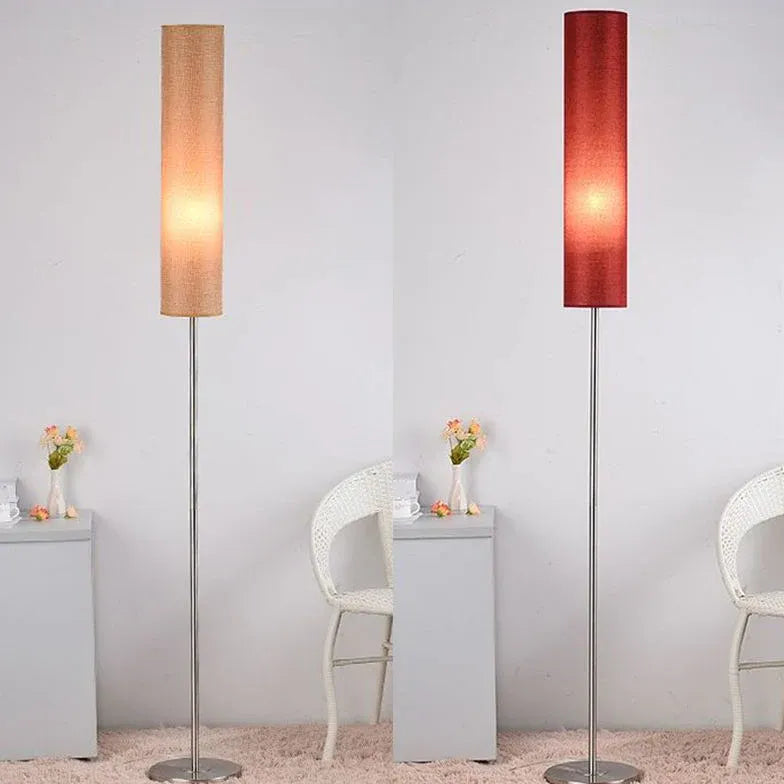 Lampadaire moderne cylindrique