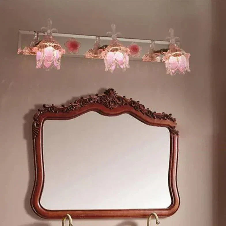Miroir Éclairage Salle De Bain Led Rose - Clowas.fr