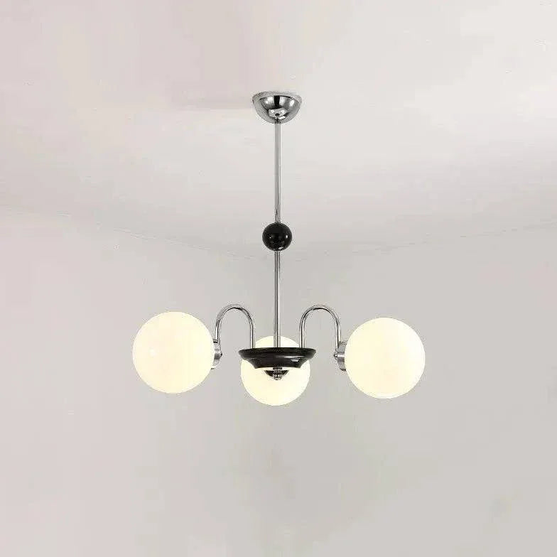 Lustre En Verre D'Art Moderne - Clowas.fr