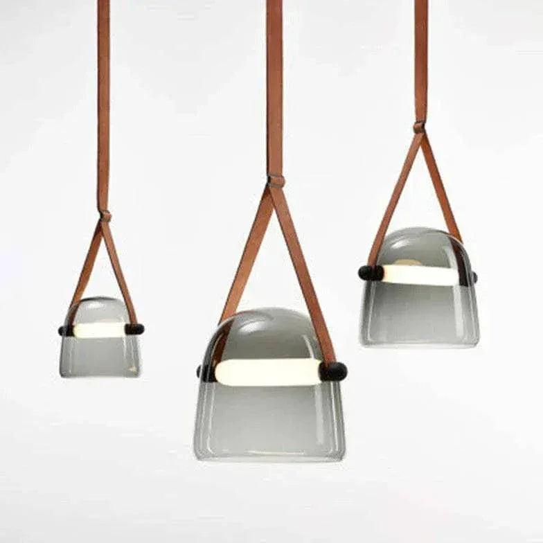 Lustre Moderne Simple En Verre Transparent - Clowas.fr