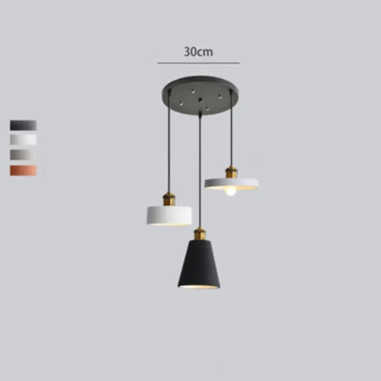 Luminaire suspension scandinave industriel restaurant