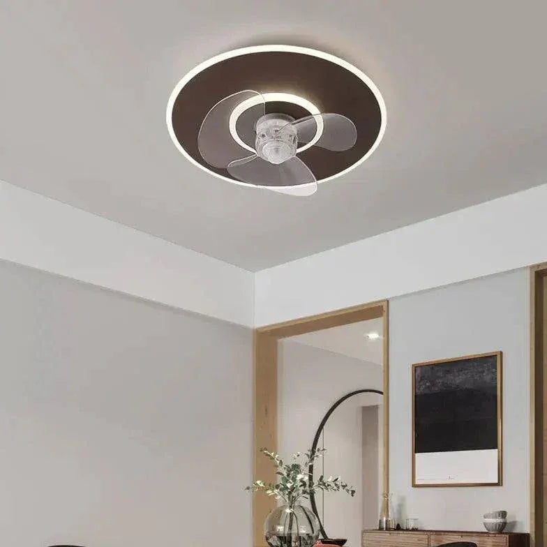 Lumière De Ventilateur De Chambre À Coucher Led Moderne - Clowas.fr