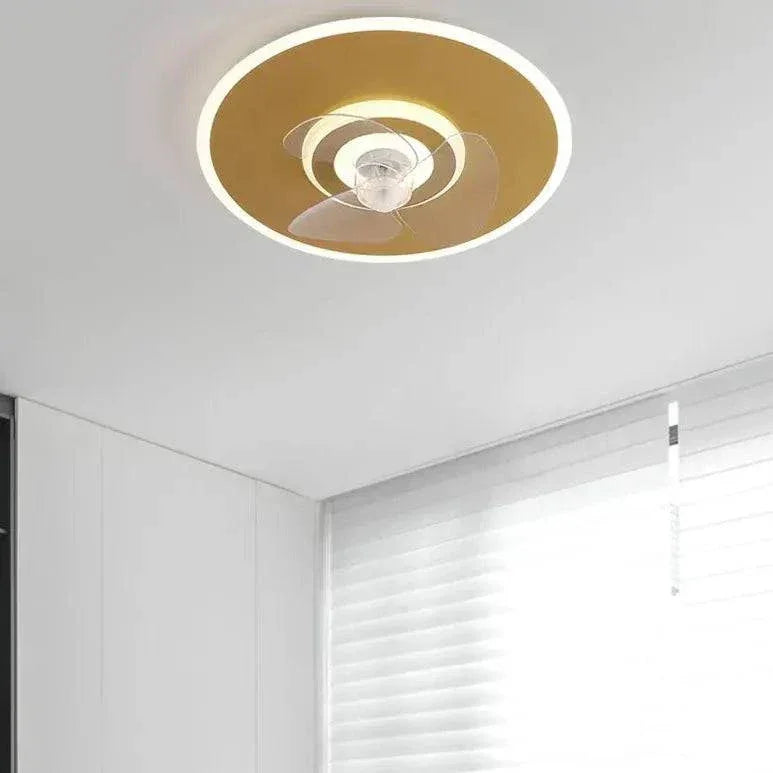 Lumière De Ventilateur De Chambre À Coucher Led Moderne - Clowas.fr
