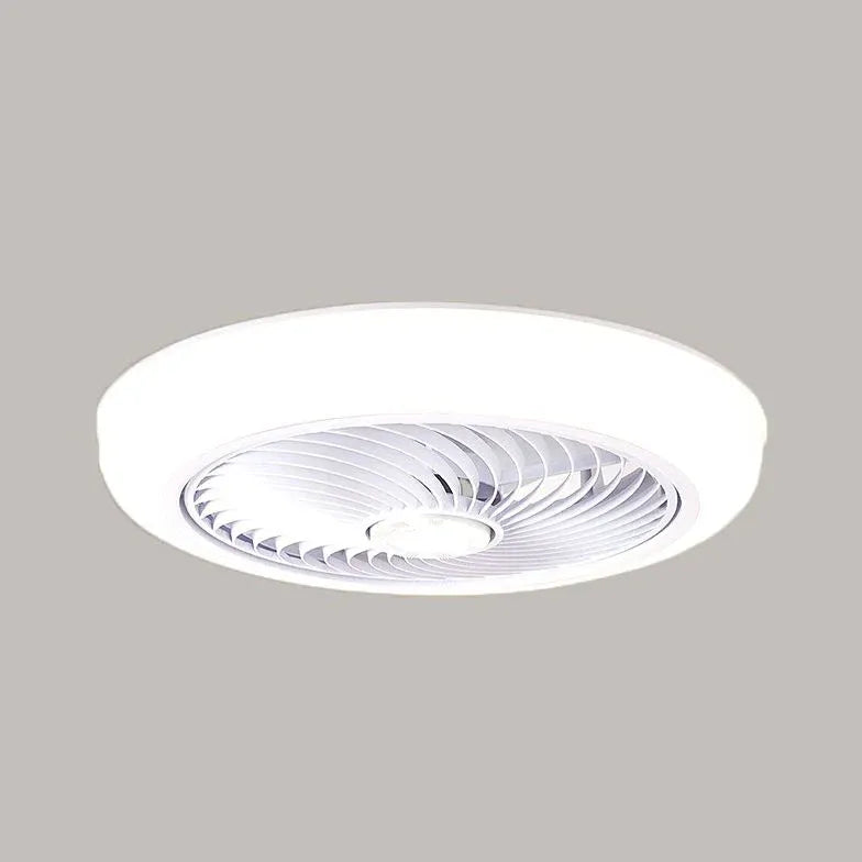 Plafonnier ventilateur de chambre en spirale invisible